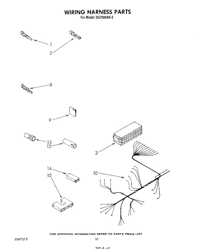 Diagram for DU7500XR2