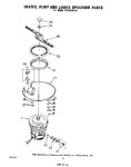 Diagram for 04 - Heater, Pump And Lower Sprayarm