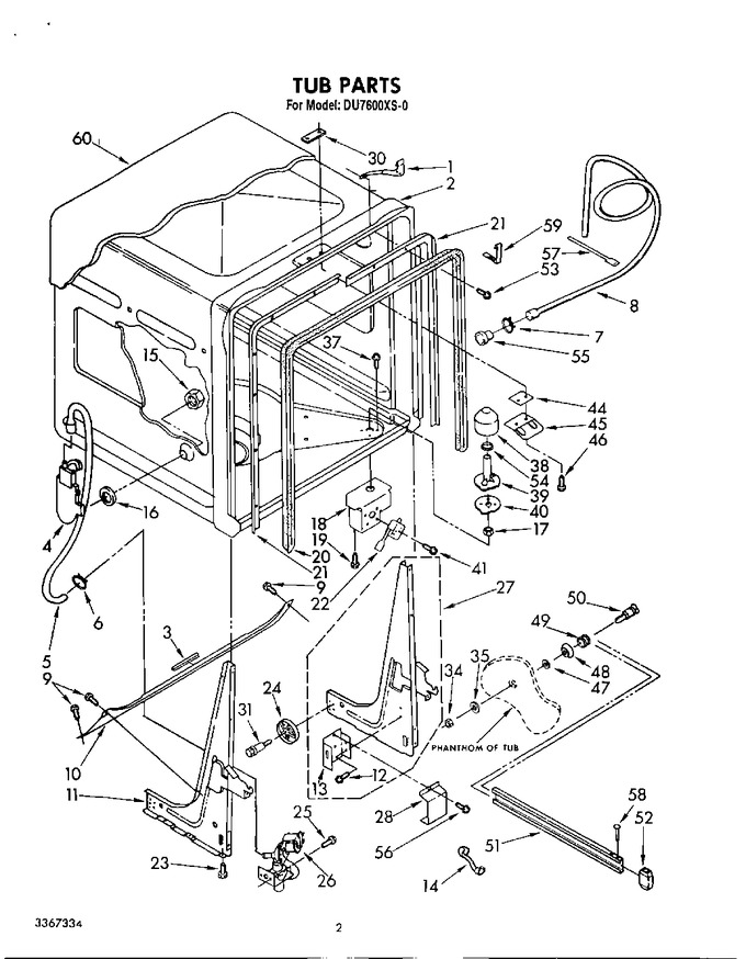 Diagram for DU7600XS0