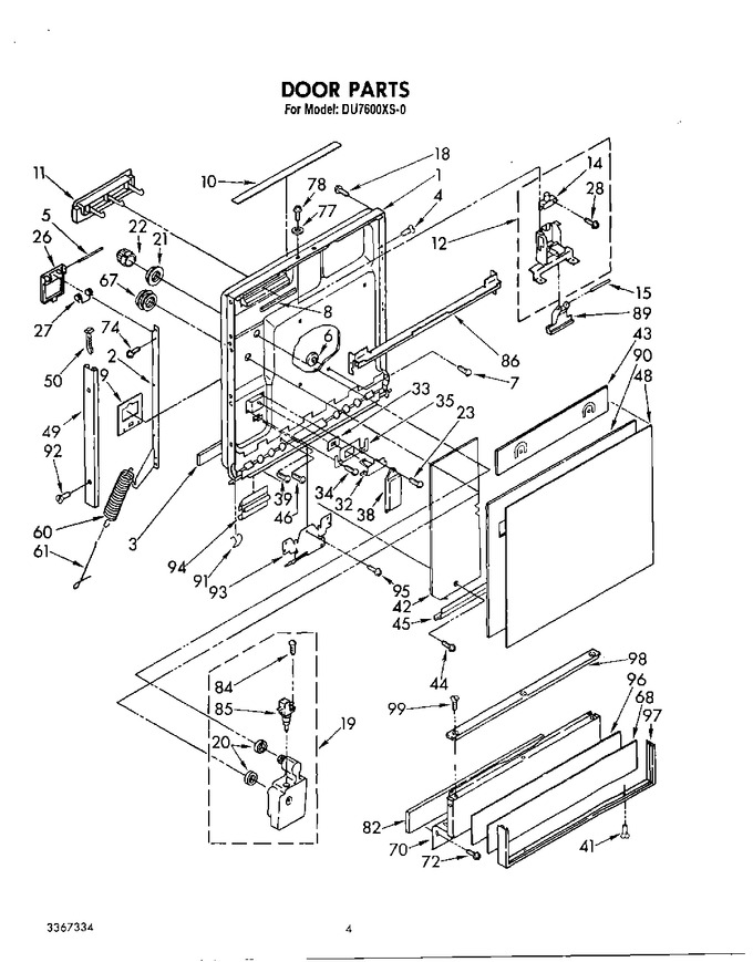 Diagram for DU7600XS0