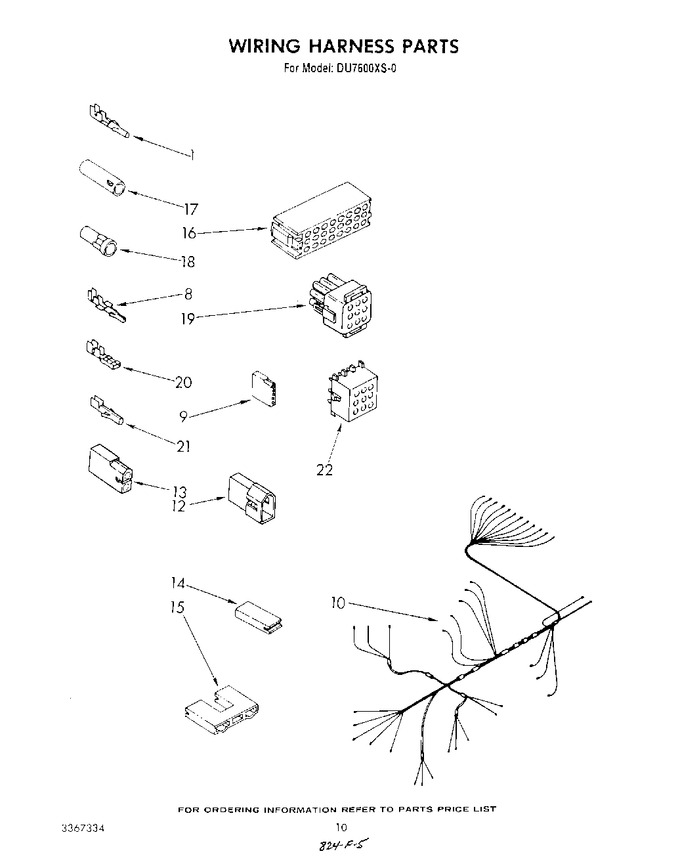 Diagram for DU7600XS0
