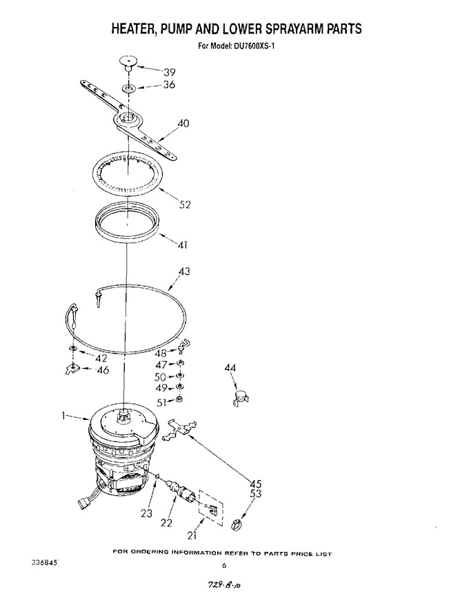 Diagram for DU7600XS1