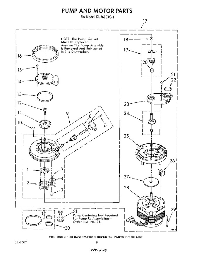 Diagram for DU7600XS3