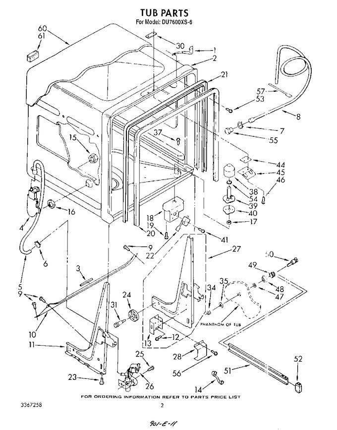 Diagram for DU7600XS6