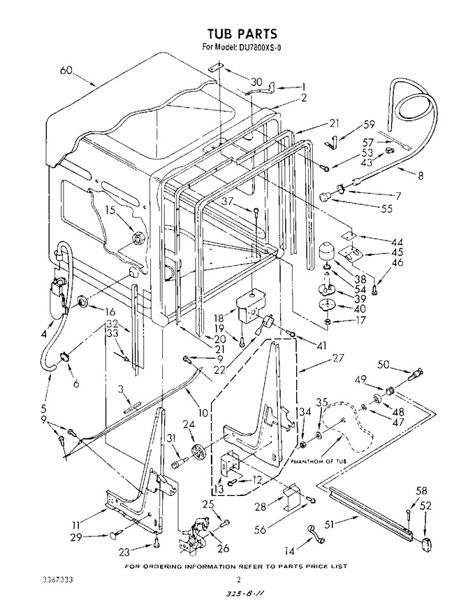 Diagram for DU7800XS0