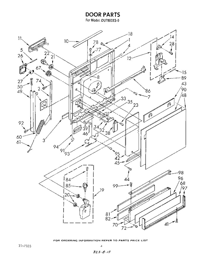 Diagram for DU7800XS0
