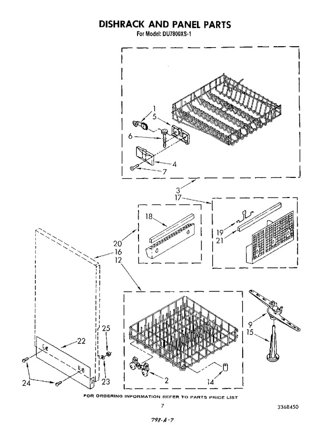 Diagram for DU7800XS1