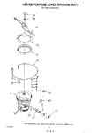 Diagram for 04 - Heater, Pump And Lower Spray Arm