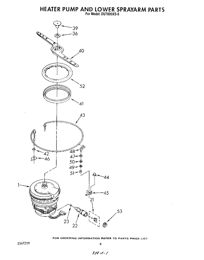 Diagram for DU7800XS6