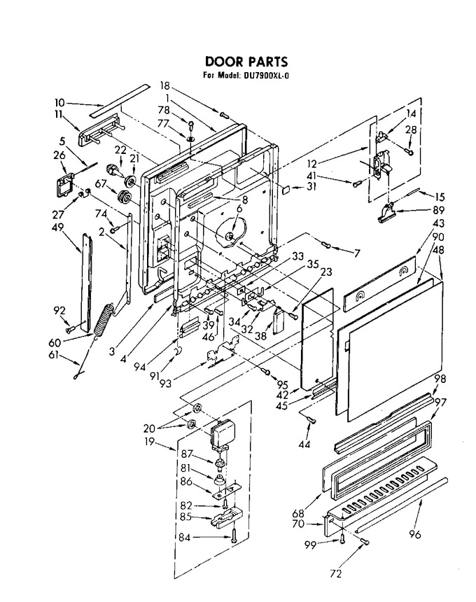 Diagram for DU7900XL0