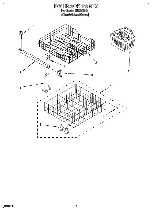 Diagram for DU8000XB1