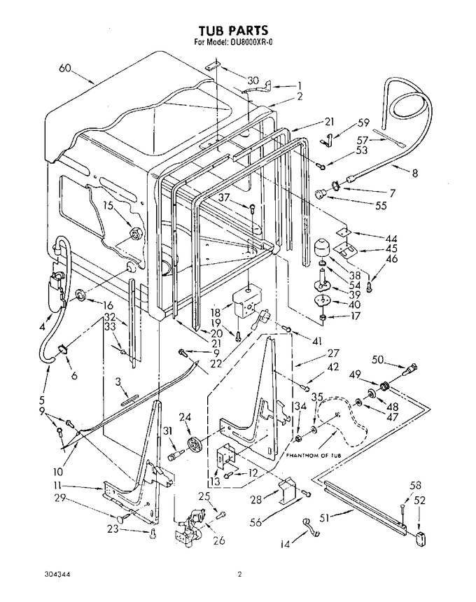 Diagram for DU8000XR0