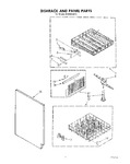 Diagram for 05 - Dishrack And Panel