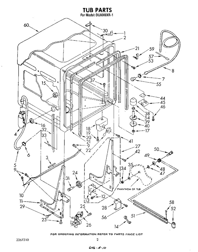 Diagram for DU8000XR1