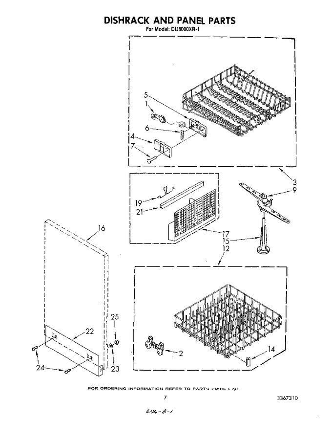 Diagram for DU8000XR1