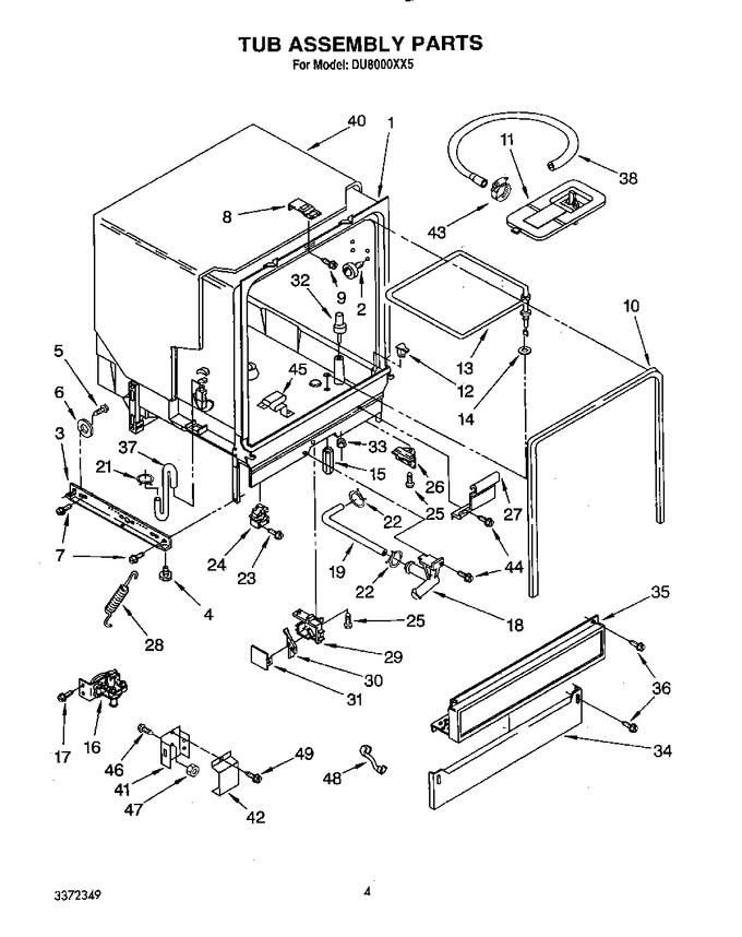Diagram for DU8000XX5