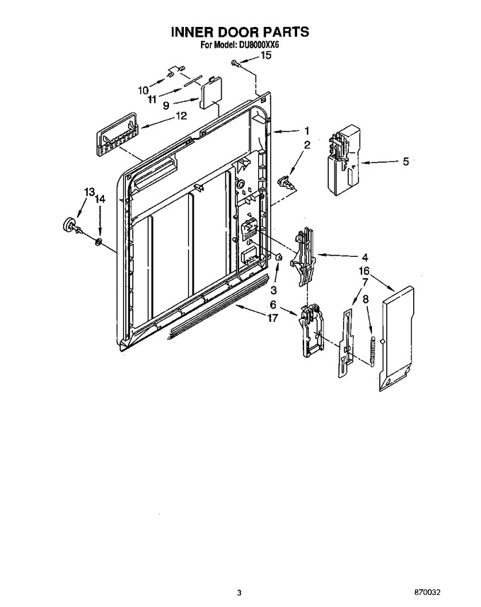 Diagram for DU8000XX6