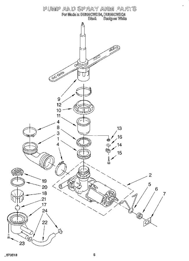 Diagram for DU800CWDQ4