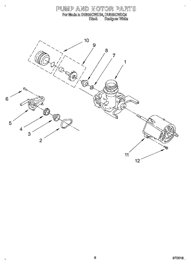 Diagram for DU800CWDQ4