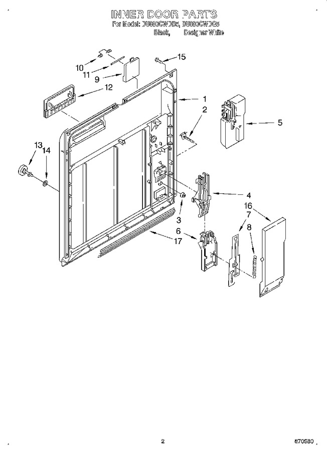 Diagram for DU800CWDB5
