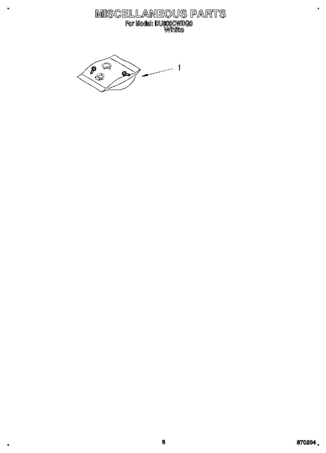 Diagram for DU800CWDQ0