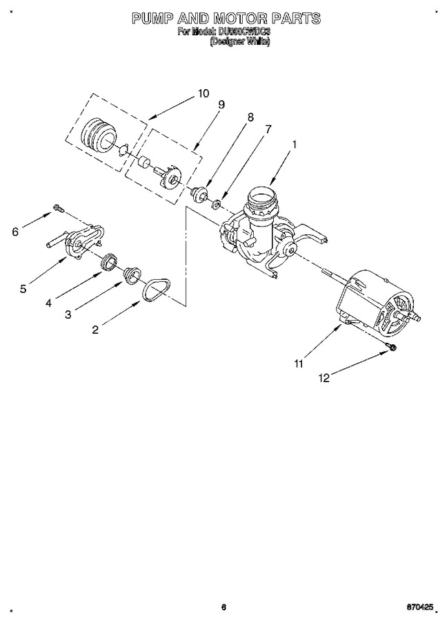 Diagram for DU800CWDQ3