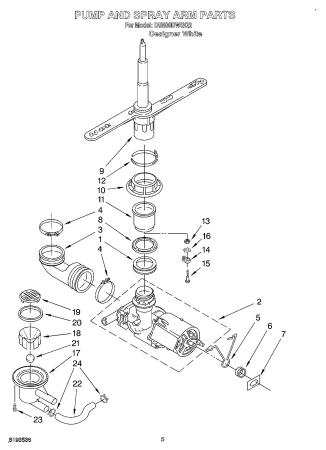 Diagram for DU800DWGQ2
