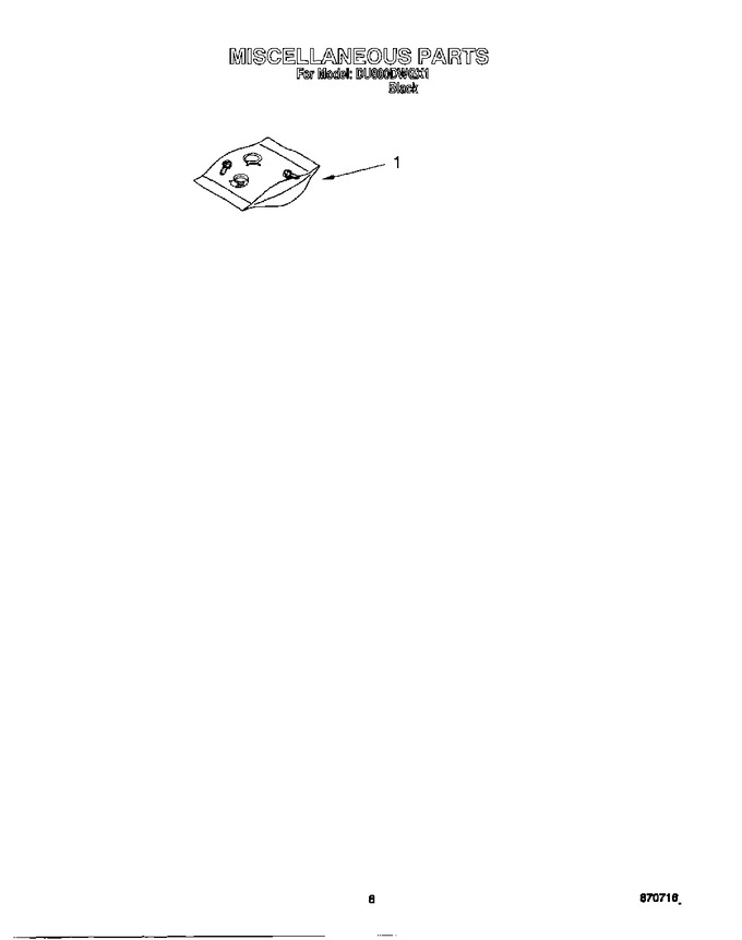 Diagram for DU800DWGX1