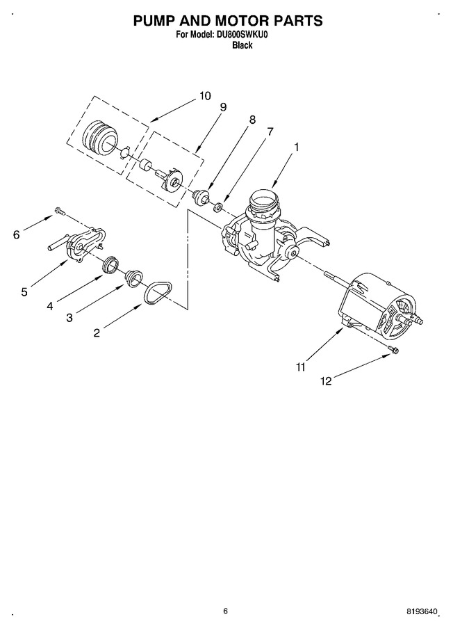 Diagram for DU800SWKU0