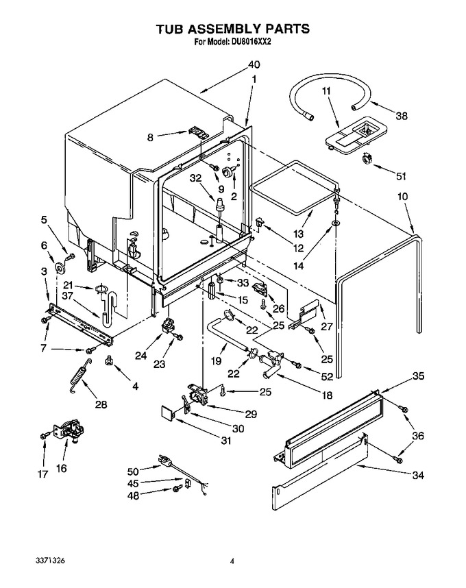 Diagram for DU8016XX2