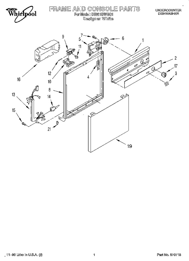 Diagram for DU801DWGQ1