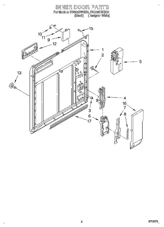 Diagram for DU805DWGQ0