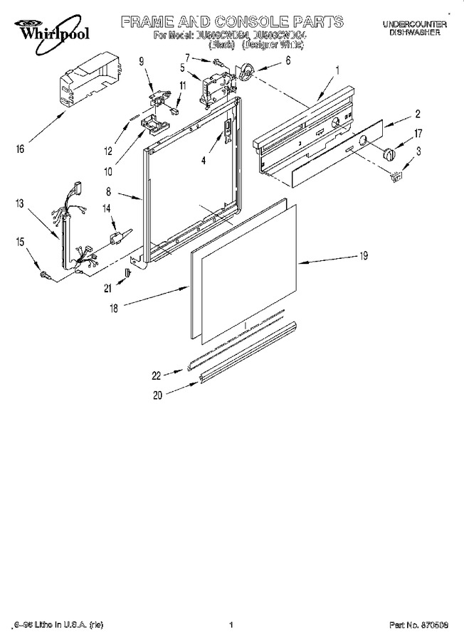 Diagram for DU806CWDQ4