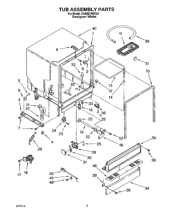 Diagram for DU806CWDQ0