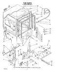 Diagram for 02 - Tub, Literature And Optional