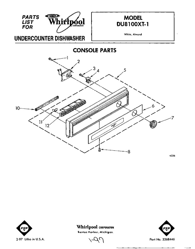 Diagram for DU8100XT1