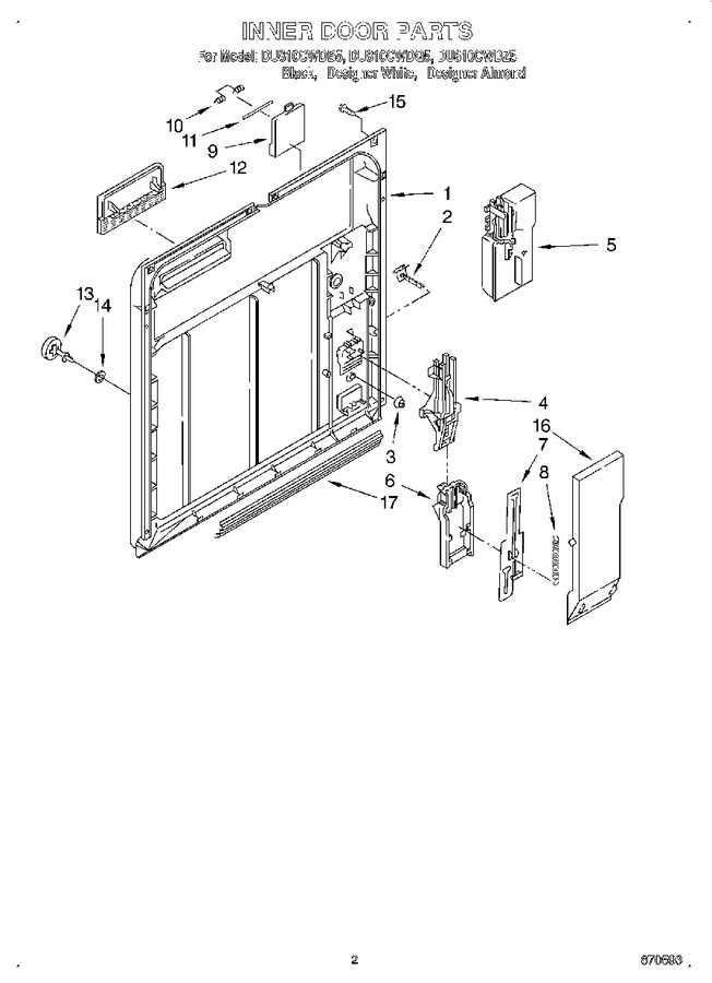 Diagram for DU810CWDQ5