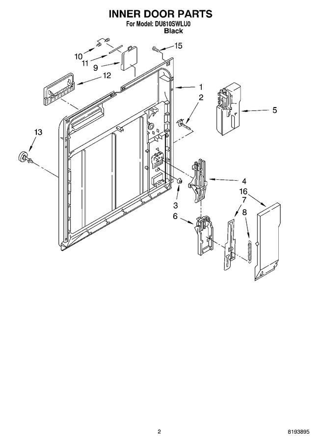 Diagram for DU810SWLU0