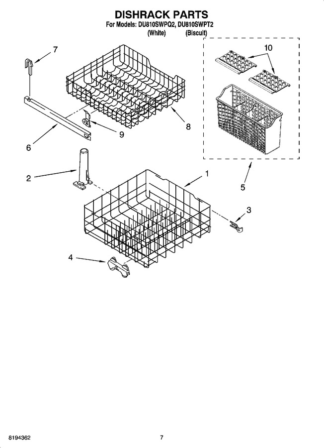 Diagram for DU810SWPQ2