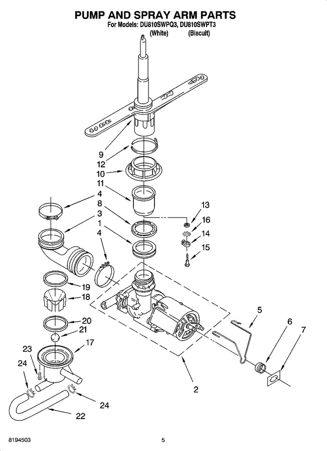 Diagram for DU810SWPQ3