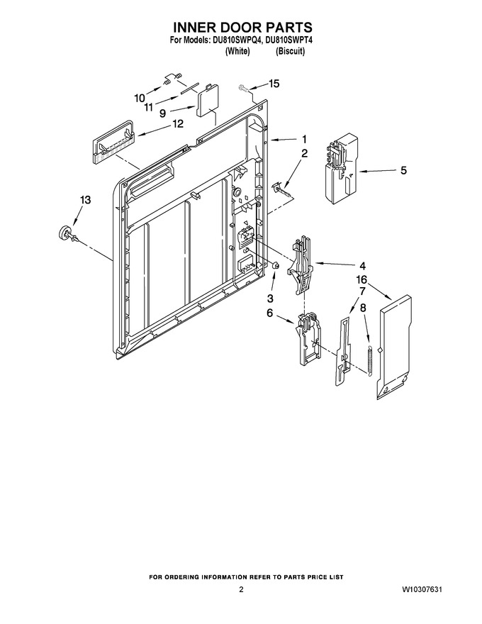 Diagram for DU810SWPT4