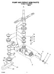 Diagram for 04 - Pump And Spray Arm Parts