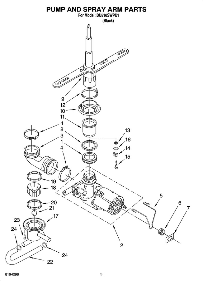 Diagram for DU810SWPU1