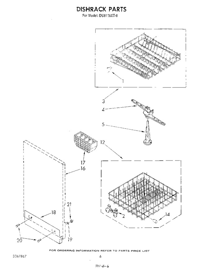 Diagram for DU8116XT0