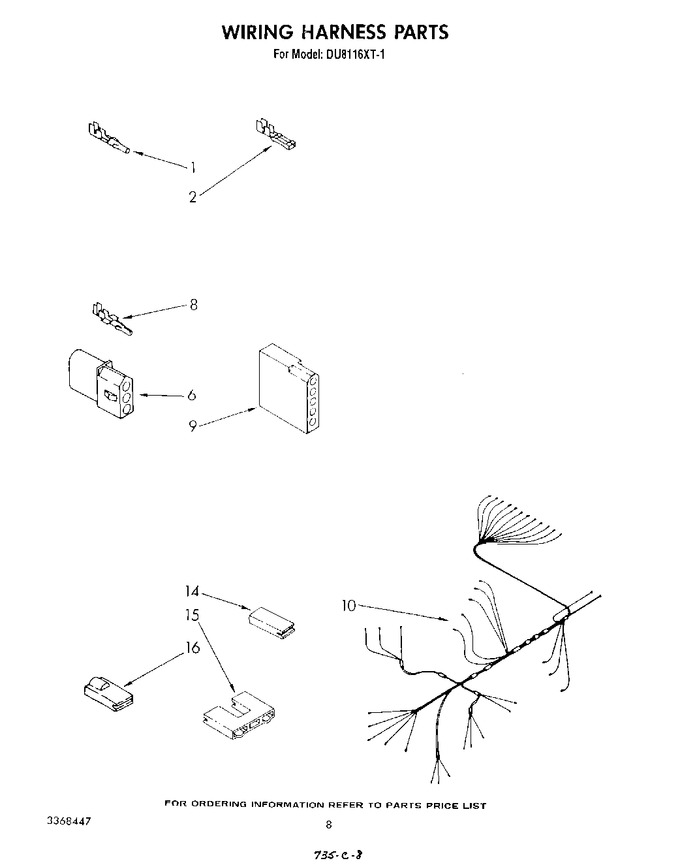 Diagram for DU8116XT1