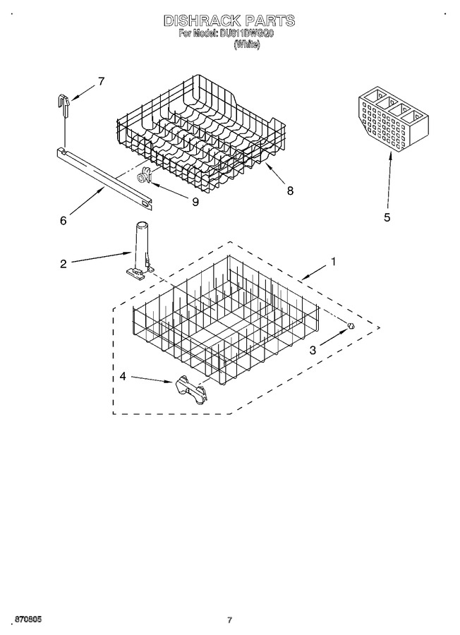 Diagram for DU811DWGQ0