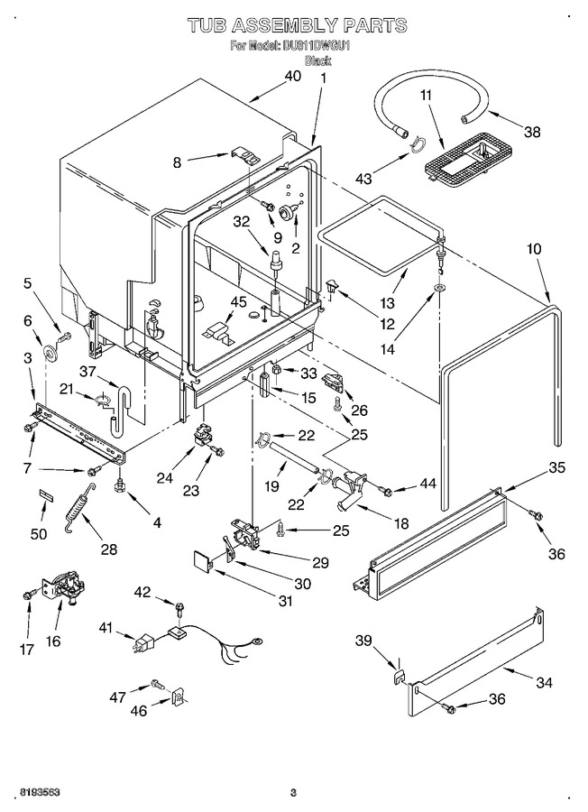 Diagram for DU811DWGU1
