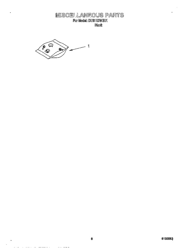 Diagram for DU811DWGU1