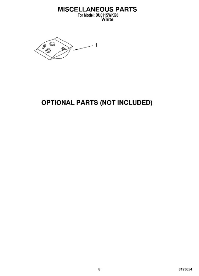 Diagram for DU811SWKQ0
