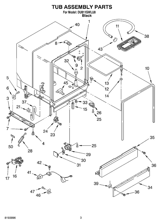 Diagram for DU811SWLU0